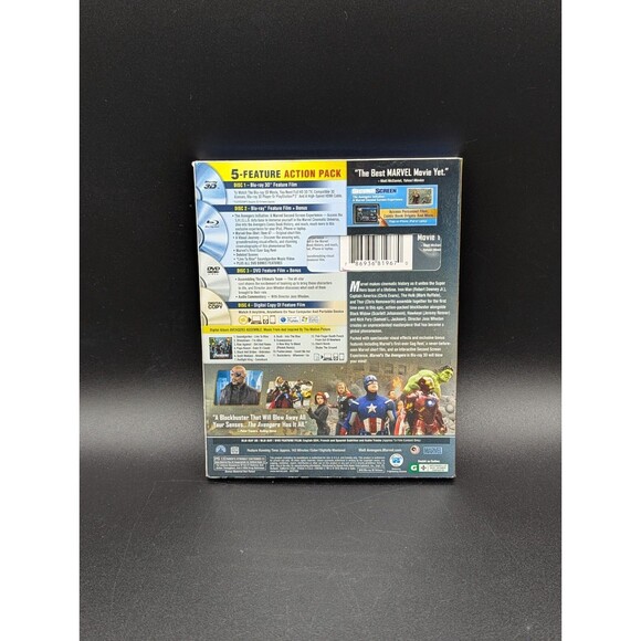 Marvel's Avengers Steelbook and Digital Copy Original Blue Ray Case Steel Book - Picture 8 of 10